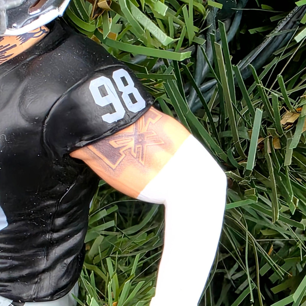Maxx Crosby Las Vegas Raiders Football NFL Xmas Tree Ornament Holiday Jersey #98