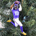 Justin Jefferson Minnesota Vikings Football NFL Xmas Ornament Holiday Jersey #18