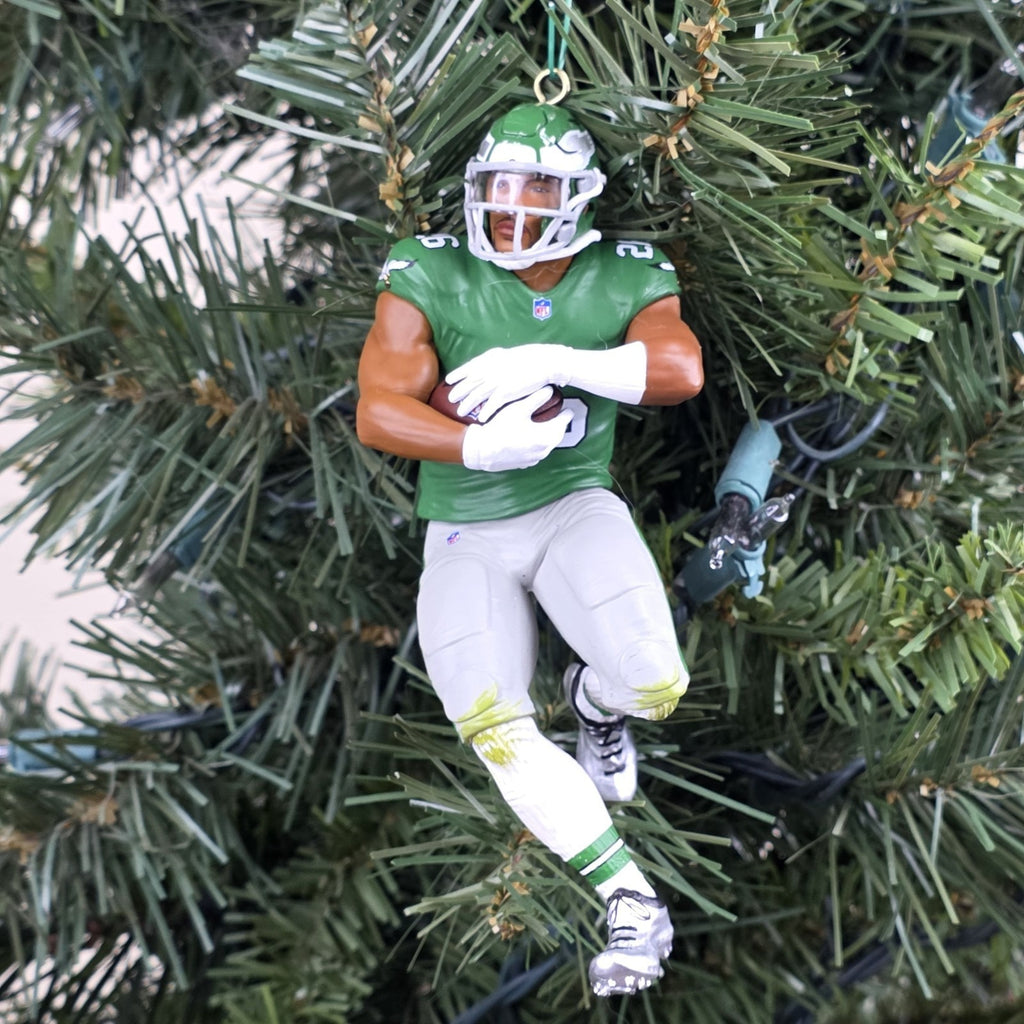 Saquon Barkley Philadelphia Eagles Football NFL Xmas Ornament Holiday Jersey #26