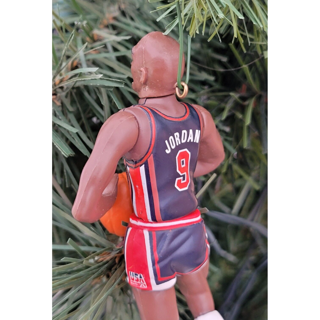 Michael Jordan USA Dream Team Jersey Basketball Xmas Ornament Chicago Bulls NBA