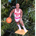 Michael Jordan Chicago Bulls NBA Basketball Xmas Ornament Holiday vtg Jersey 23