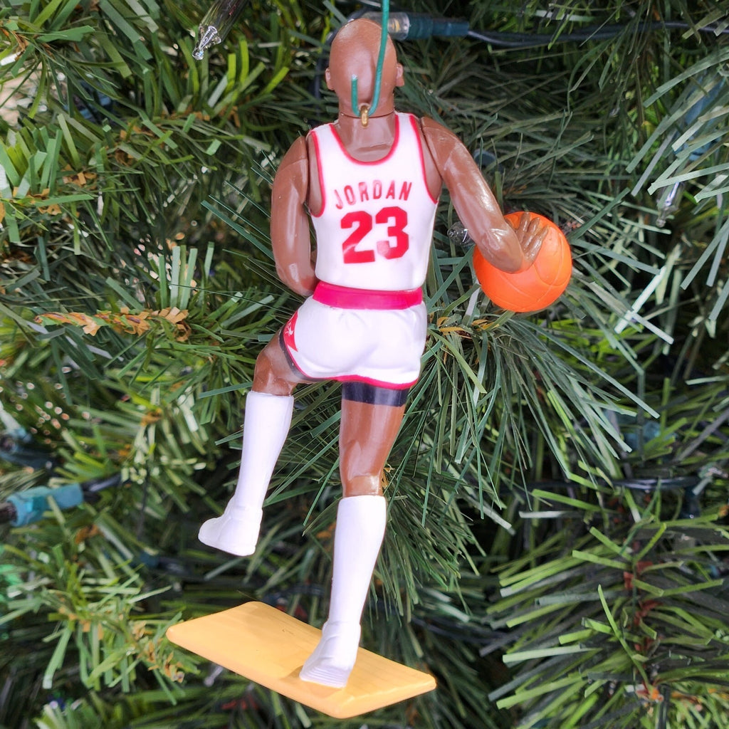 Michael Jordan Chicago Bulls NBA Basketball Xmas Ornament Holiday vtg Jersey 23