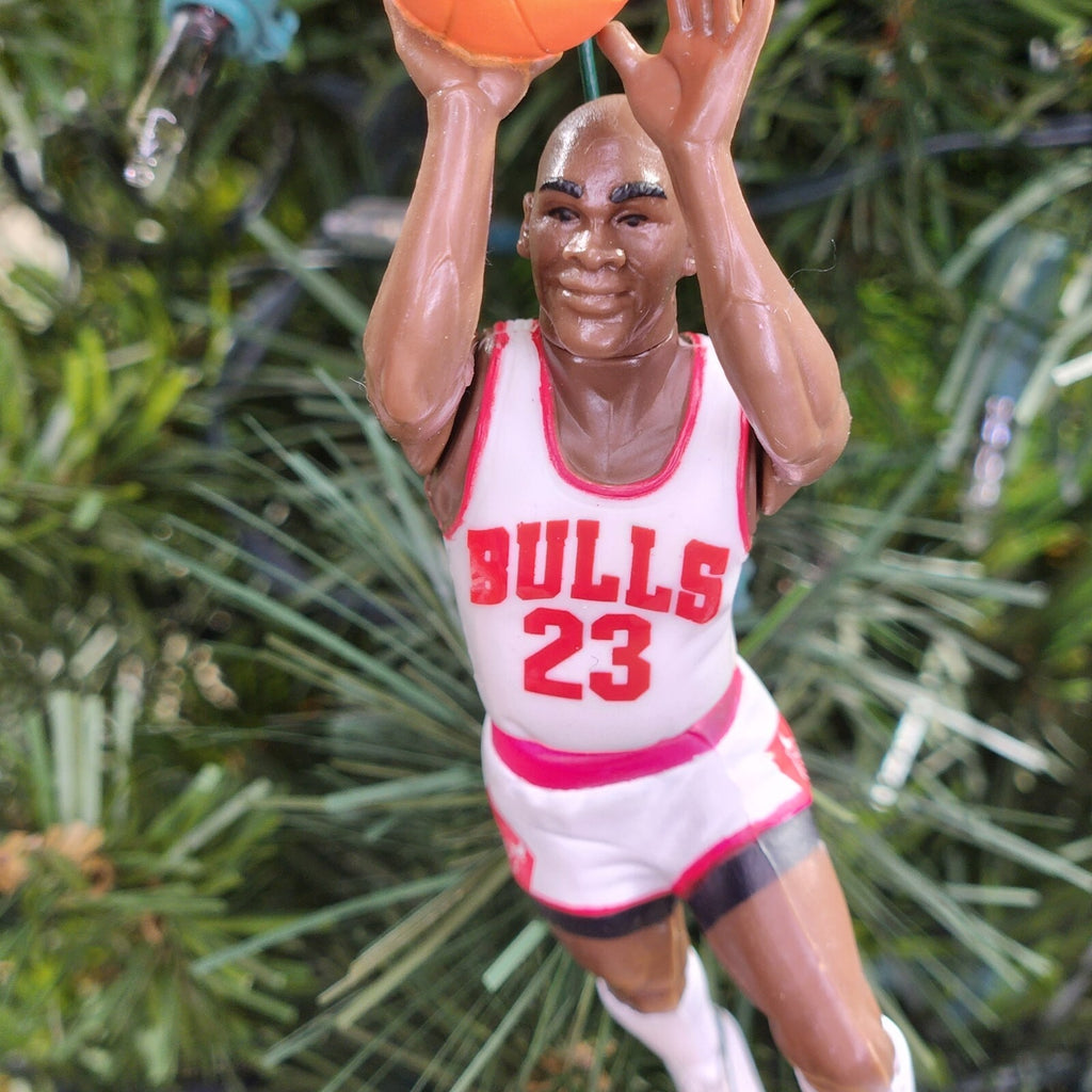 Michael Jordan Chicago Bulls NBA Basketball Xmas Ornament Holiday vtg Jersey 23