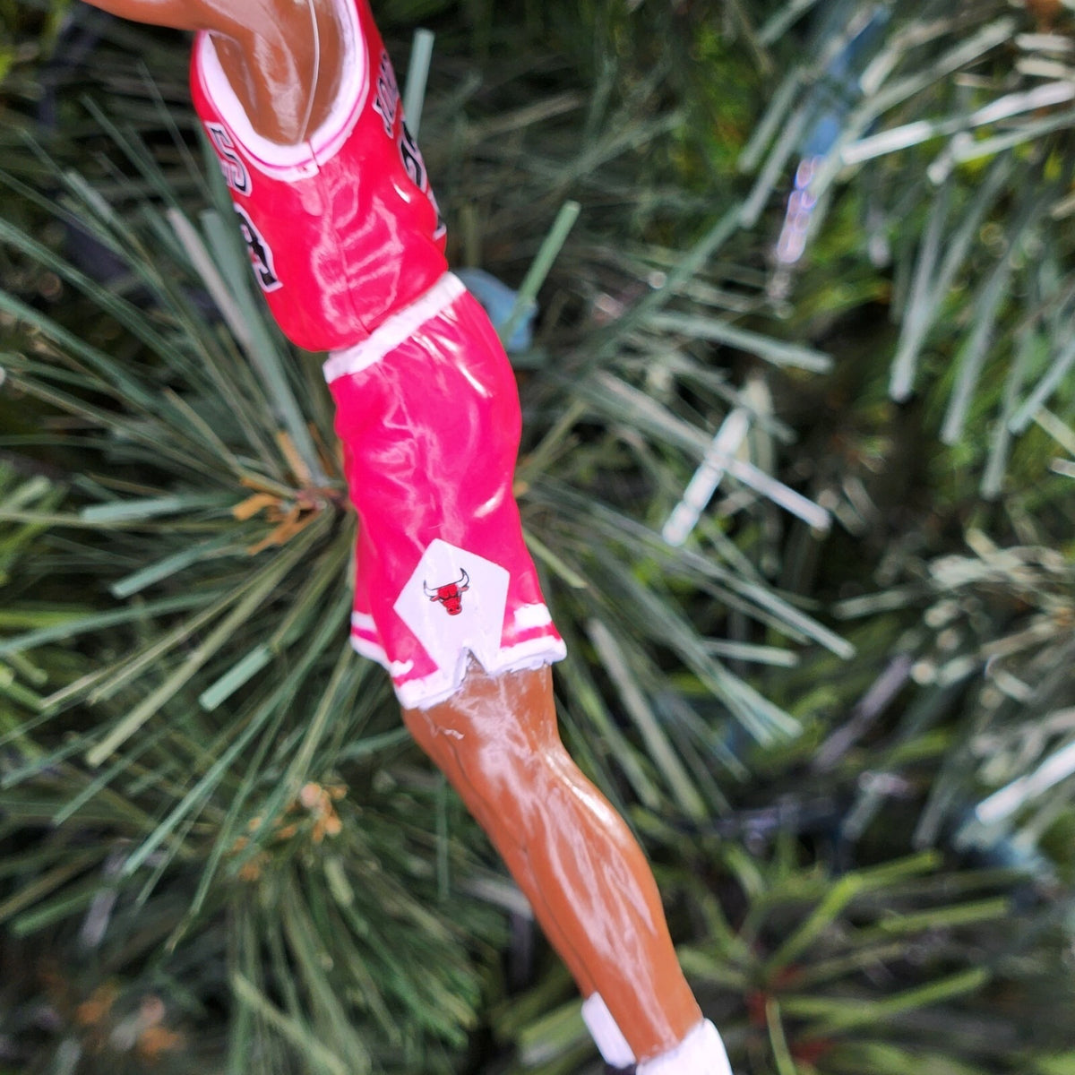 Michael Jordan Chicago Bulls NBA Basketball Xmas Ornament Holiday vtg Jersey 23