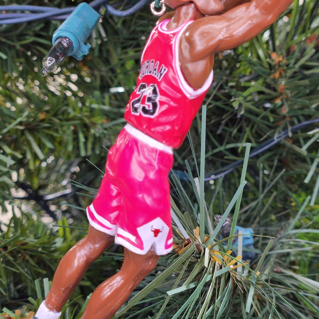 Michael Jordan Chicago Bulls NBA Basketball Xmas Ornament Holiday vtg Jersey 23