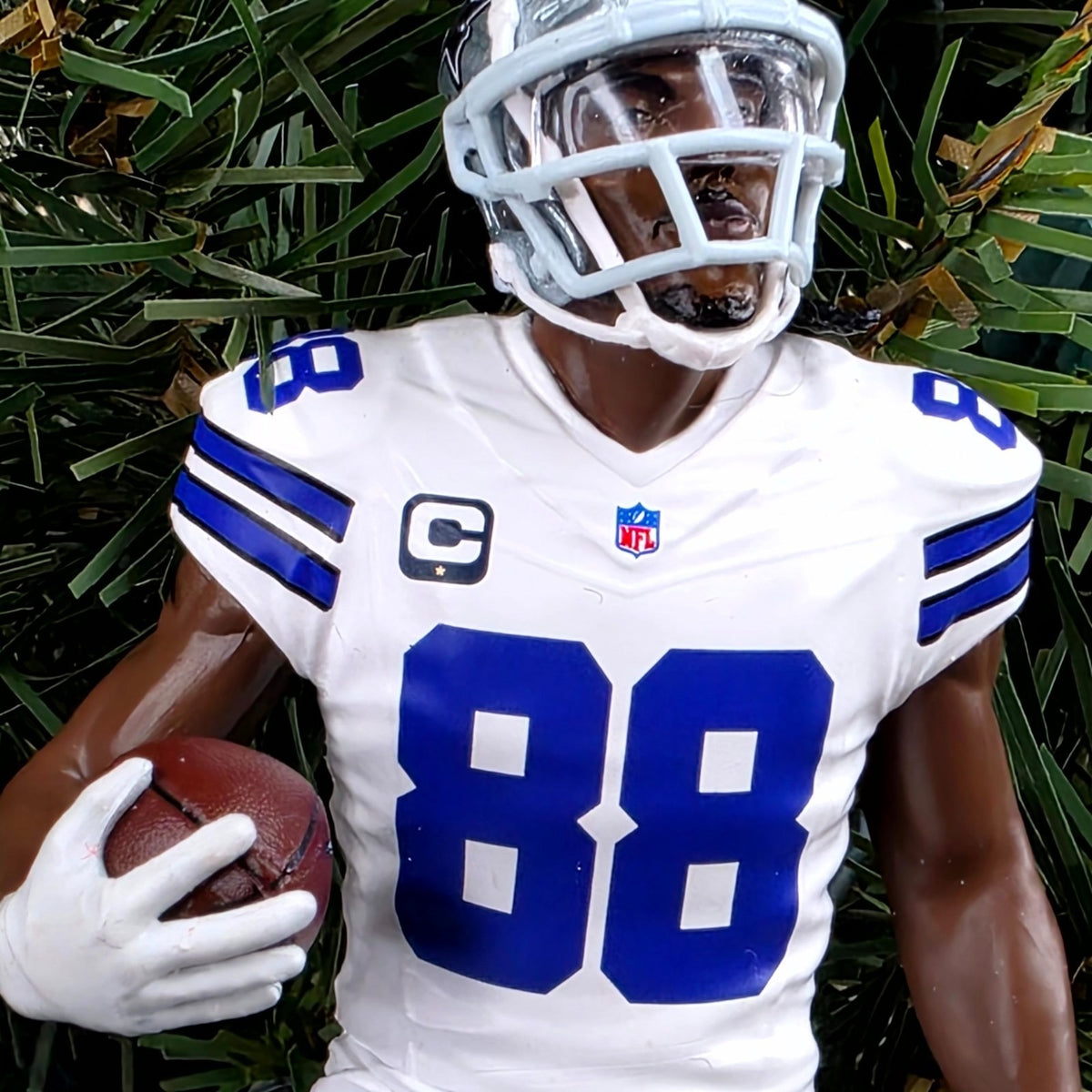 CeeDee Lamb Dallas Cowboys Football NFL Xmas Tree Ornament Holiday Jersey #88