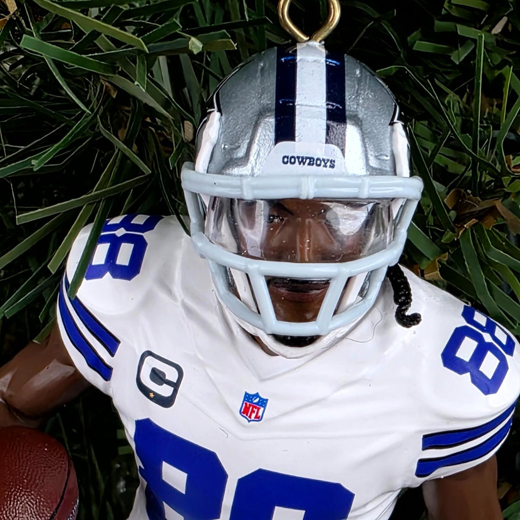 CeeDee Lamb Dallas Cowboys Football NFL Xmas Tree Ornament Holiday Jersey #88