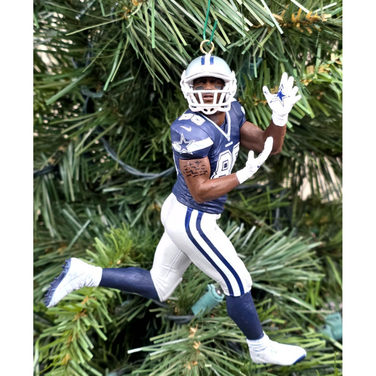 Dez Bryant Dallas Cowboys Football NFL Xmas Tree Ornament Holiday vtg Jersey #88