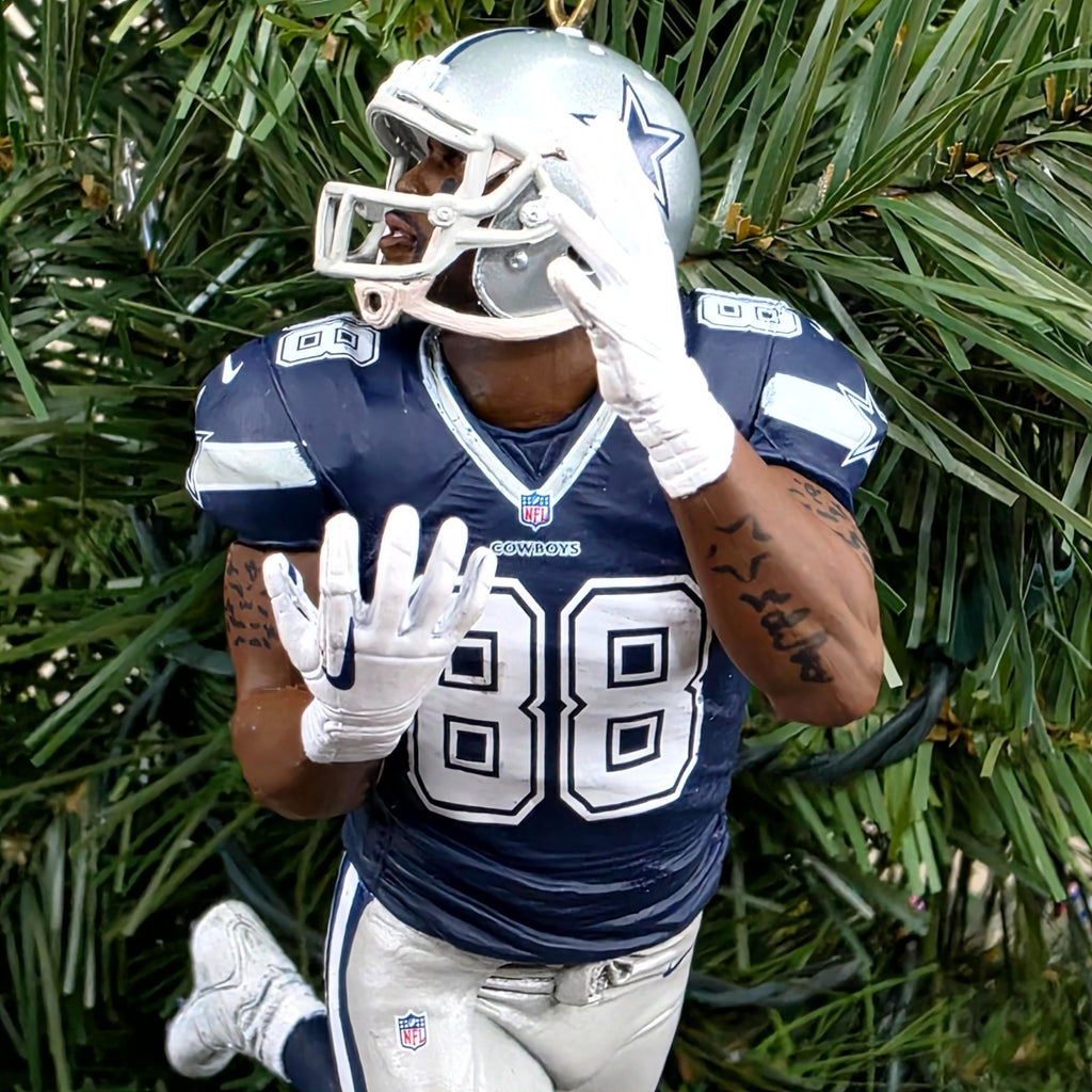 Dez Bryant Dallas Cowboys Football NFL Xmas Tree Ornament Holiday vtg Jersey #88