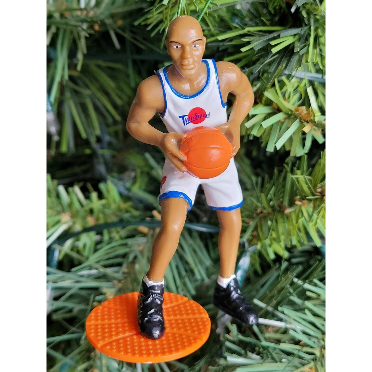 Michael Jordan Tune Squad Space Jam Xmas Tree Ornament Holiday Bulls vtg Jersey