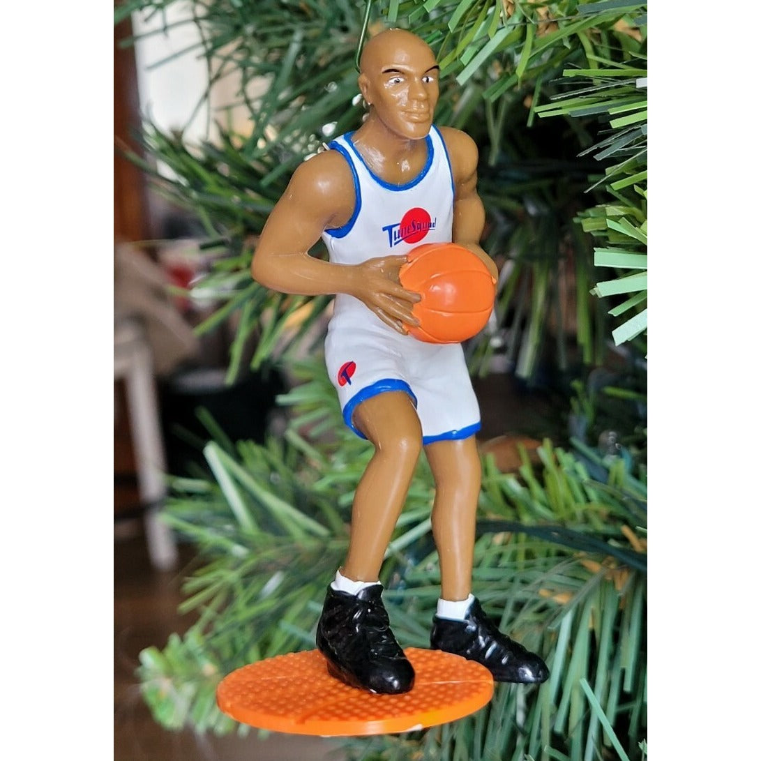 Michael Jordan Tune Squad Space Jam Xmas Tree Ornament Holiday Bulls vtg Jersey