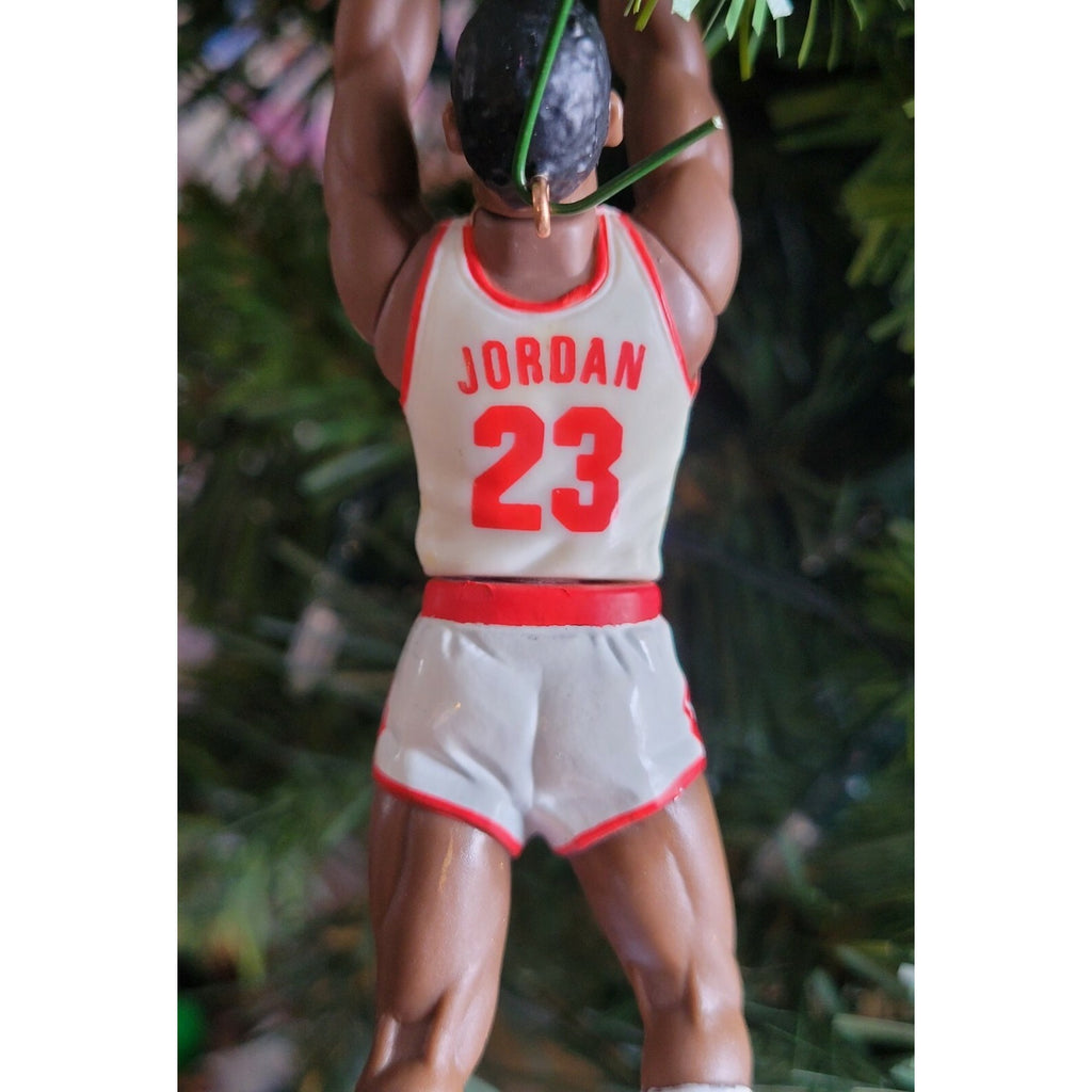 Michael Jordan Chicago Bulls NBA Basketball Xmas Ornament Holiday vtg Jersey 23