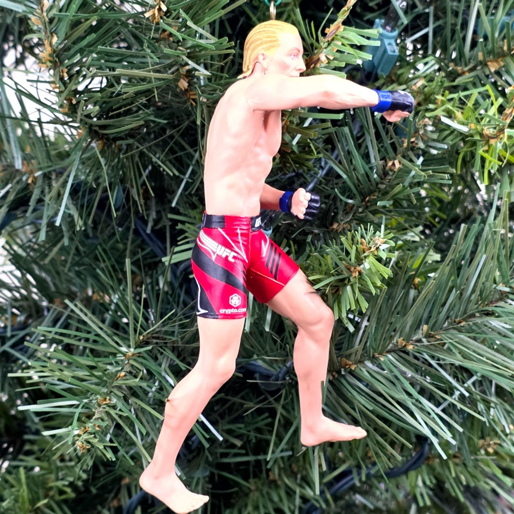 Paddy The Baddy Pimblett UFC MMA Xmas Tree Ornament Holiday Venom Fight Champion