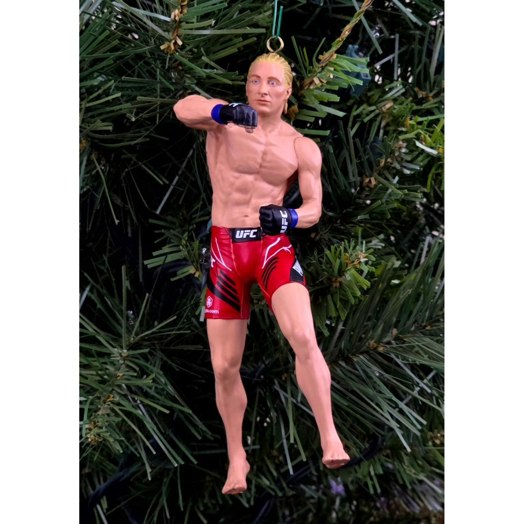Paddy The Baddy Pimblett UFC MMA Xmas Tree Ornament Holiday Venom Fight Champion