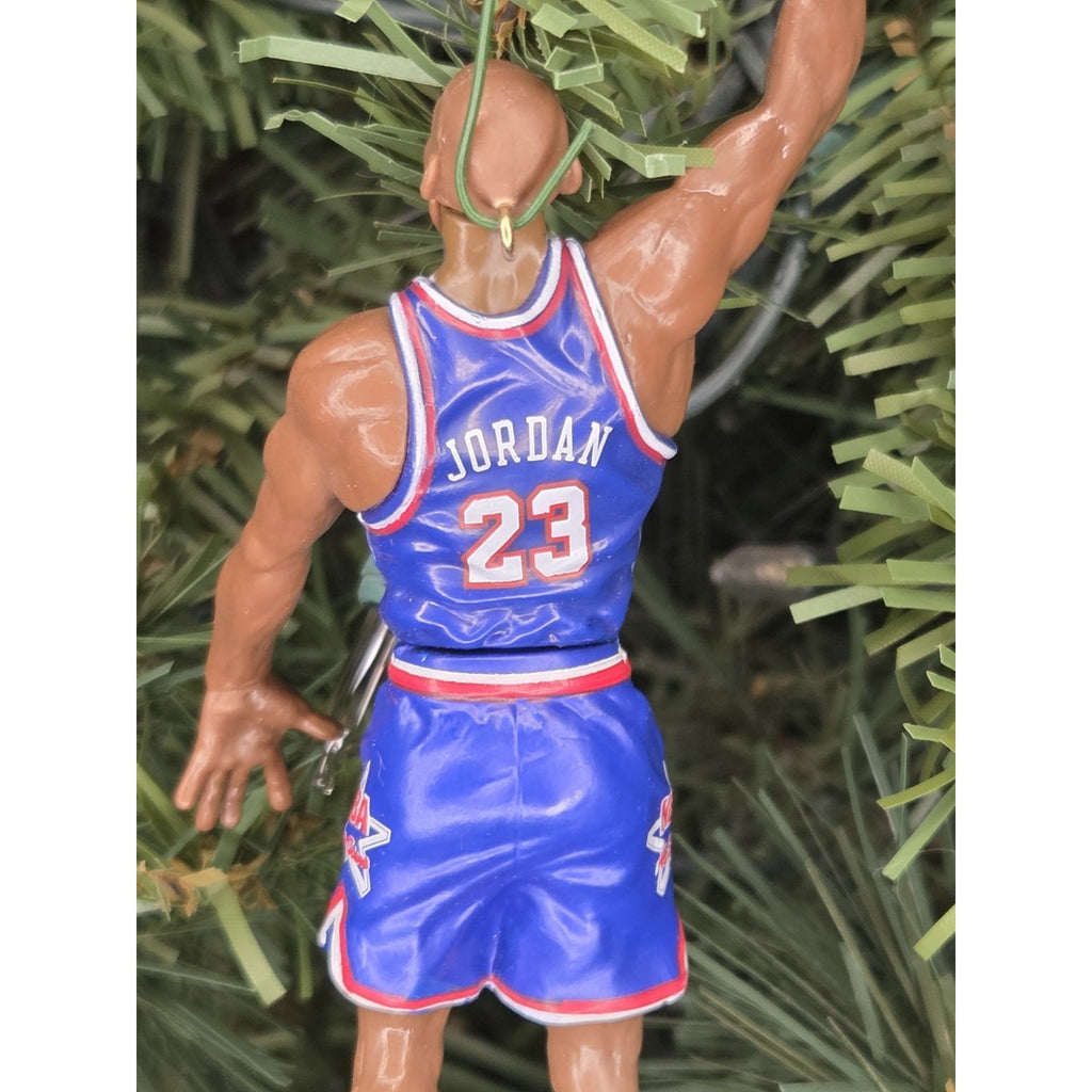 Michael Jordan All Star Chicago Bulls NBA Basketball Xmas Ornament vtg Jersey 23
