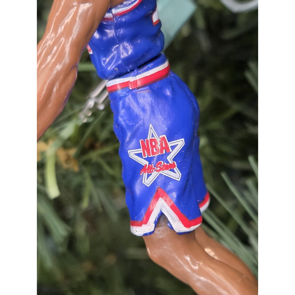 Michael Jordan All Star Chicago Bulls NBA Basketball Xmas Ornament vtg Jersey 23