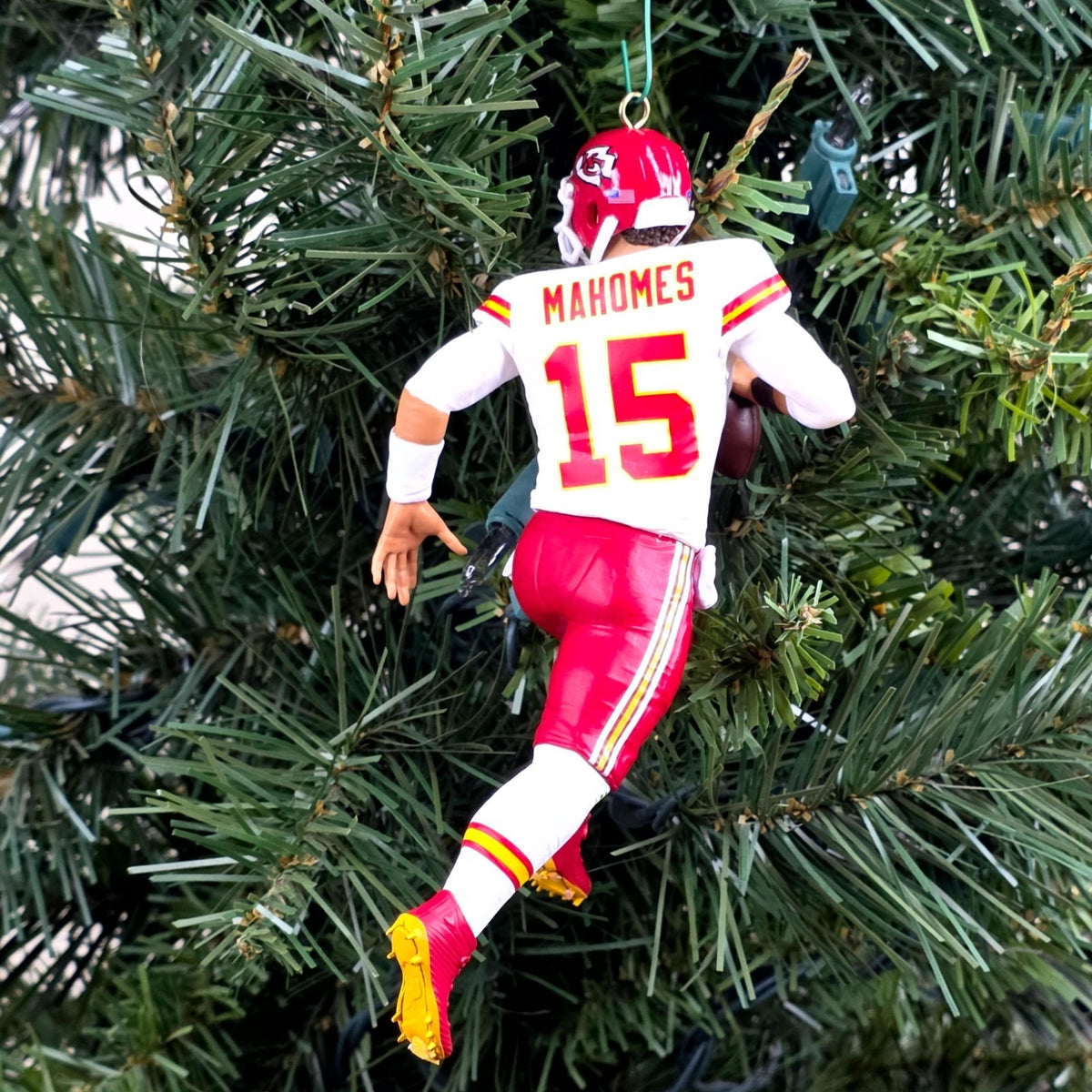 Patrick Mahomes Kansas City Chiefs Football NFL Xmas Tree Ornament Jersey #15