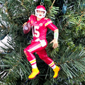 Patrick Mahomes Kansas City Chiefs Football NFL Xmas Tree Ornament Jersey #15
