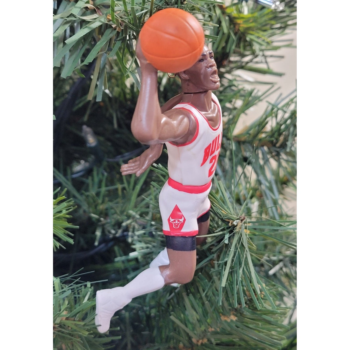 Michael Jordan Chicago Bulls NBA Basketball Xmas Ornament Holiday vtg Jersey 23