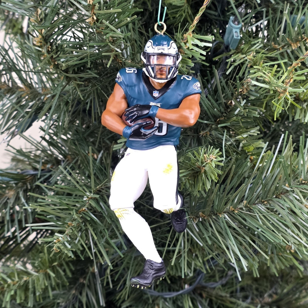 Saquon Barkley Philadelphia Eagles Football NFL Xmas Ornament Holiday Jersey #26
