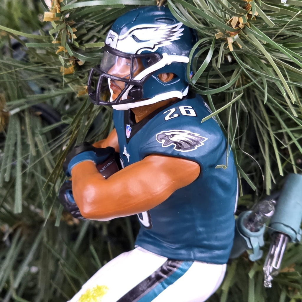 Saquon Barkley Philadelphia Eagles Football NFL Xmas Ornament Holiday Jersey #26