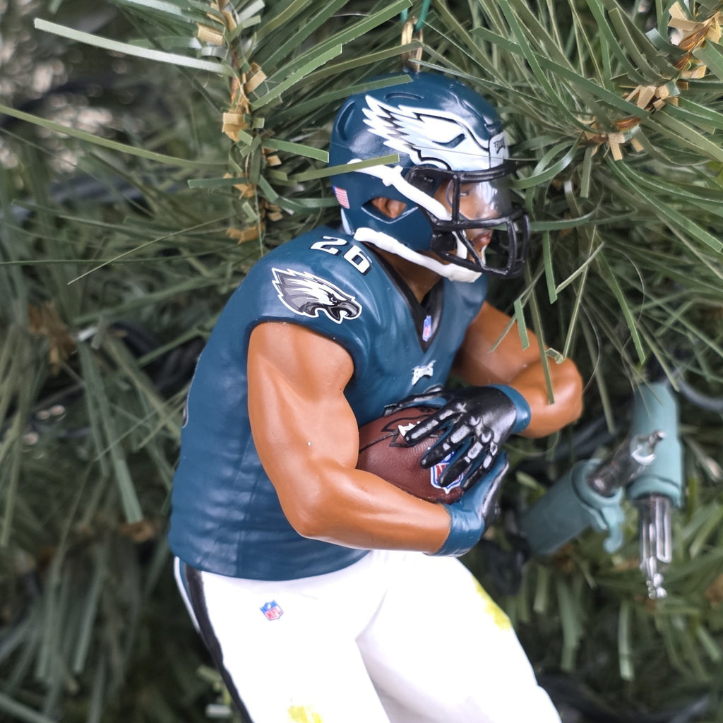 Saquon Barkley Philadelphia Eagles Football NFL Xmas Ornament Holiday Jersey #26