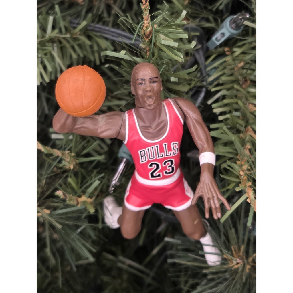 Michael Jordan Chicago Bulls NBA Basketball Xmas Ornament Holiday vtg Jersey 23
