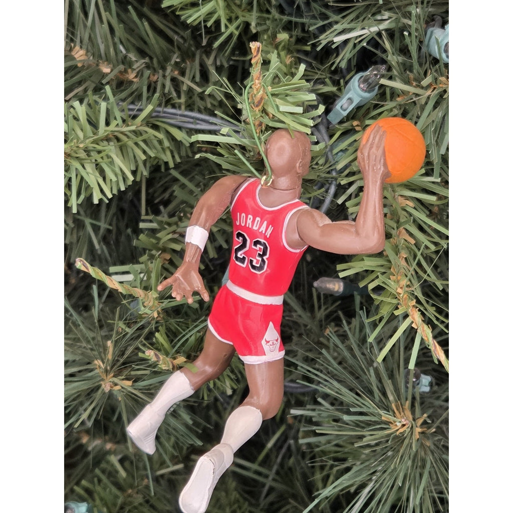 Michael Jordan Chicago Bulls NBA Basketball Xmas Ornament Holiday vtg Jersey 23