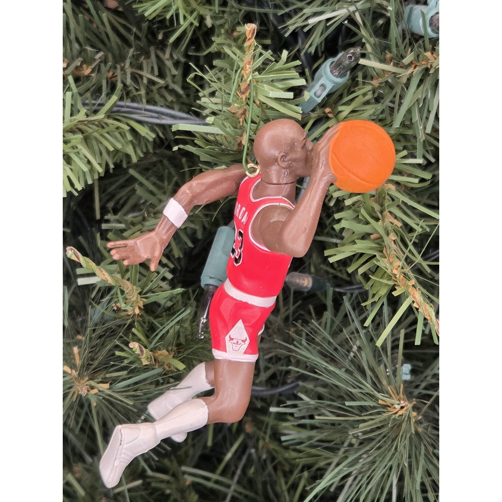 Michael Jordan Chicago Bulls NBA Basketball Xmas Ornament Holiday vtg Jersey 23
