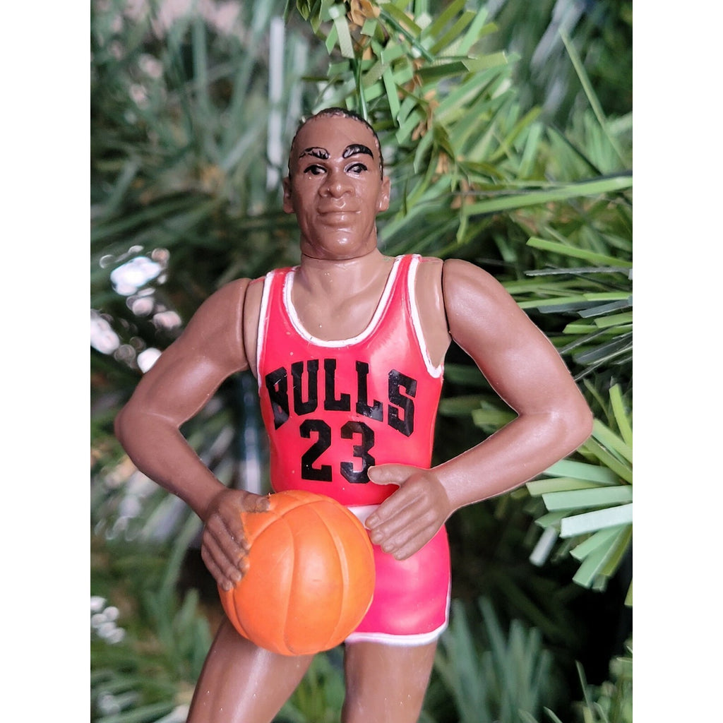 Michael Jordan Chicago Bulls NBA Basketball Xmas Ornament Holiday vtg Jersey 23