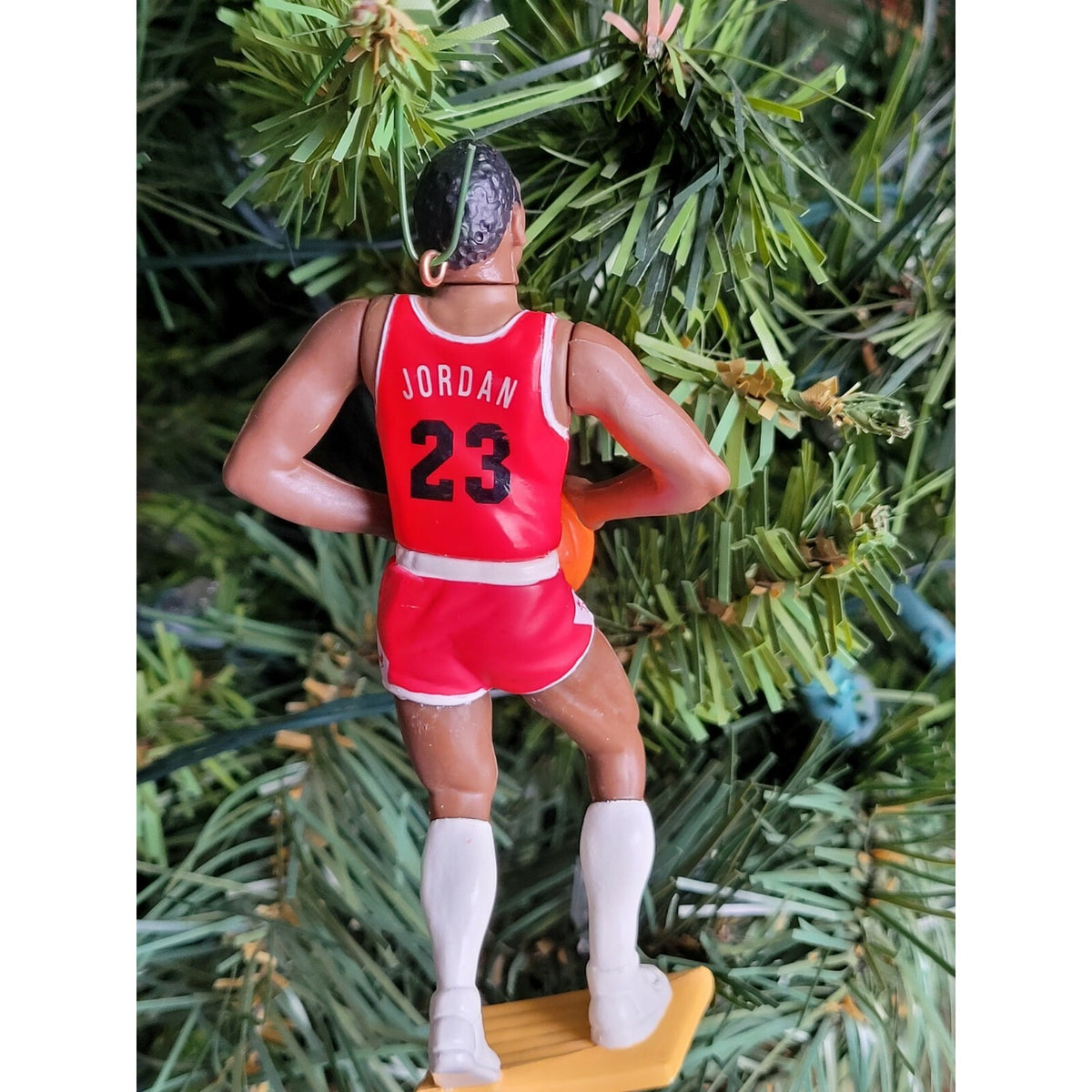 Michael Jordan Chicago Bulls NBA Basketball Xmas Ornament Holiday vtg Jersey 23
