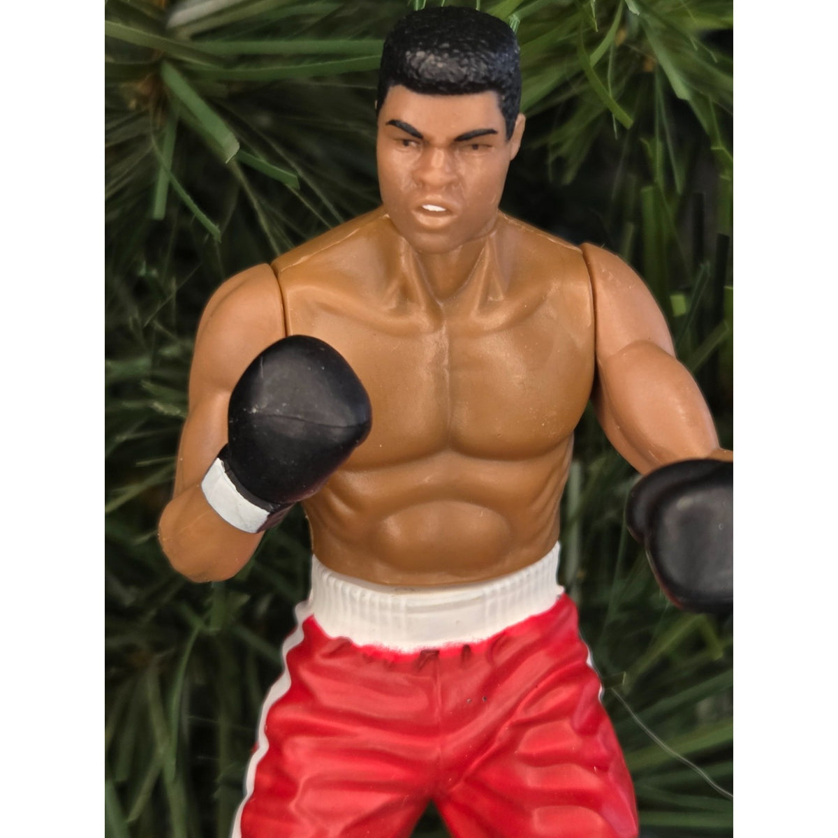 Muhammad Ali Cassius Clay Boxing Xmas Holiday Tree Ornament WBA Olympic GREATEST
