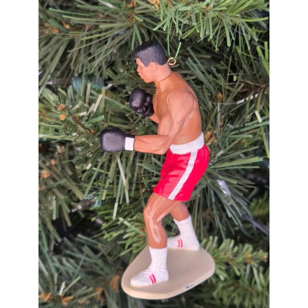 Muhammad Ali Cassius Clay Boxing Xmas Holiday Tree Ornament WBA Olympic GREATEST