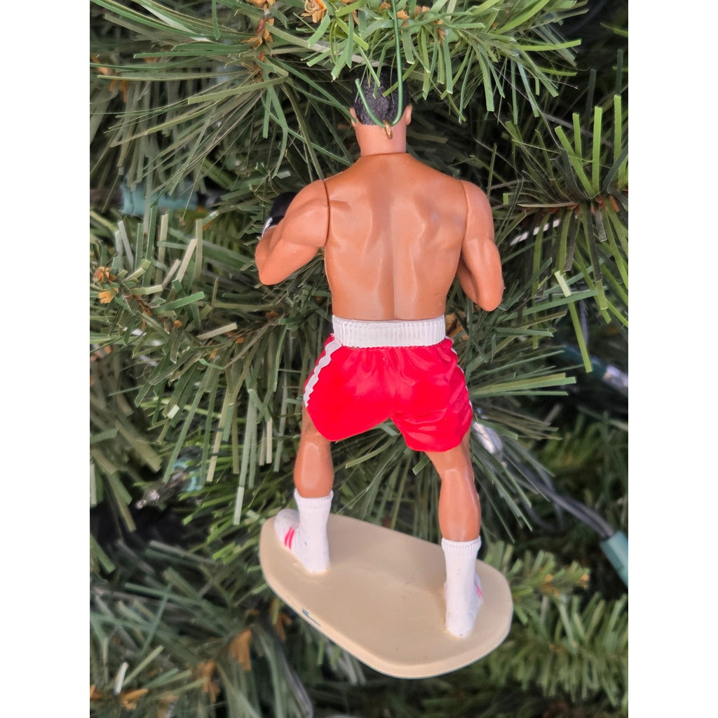 Muhammad Ali Cassius Clay Boxing Xmas Holiday Tree Ornament WBA Olympic GREATEST