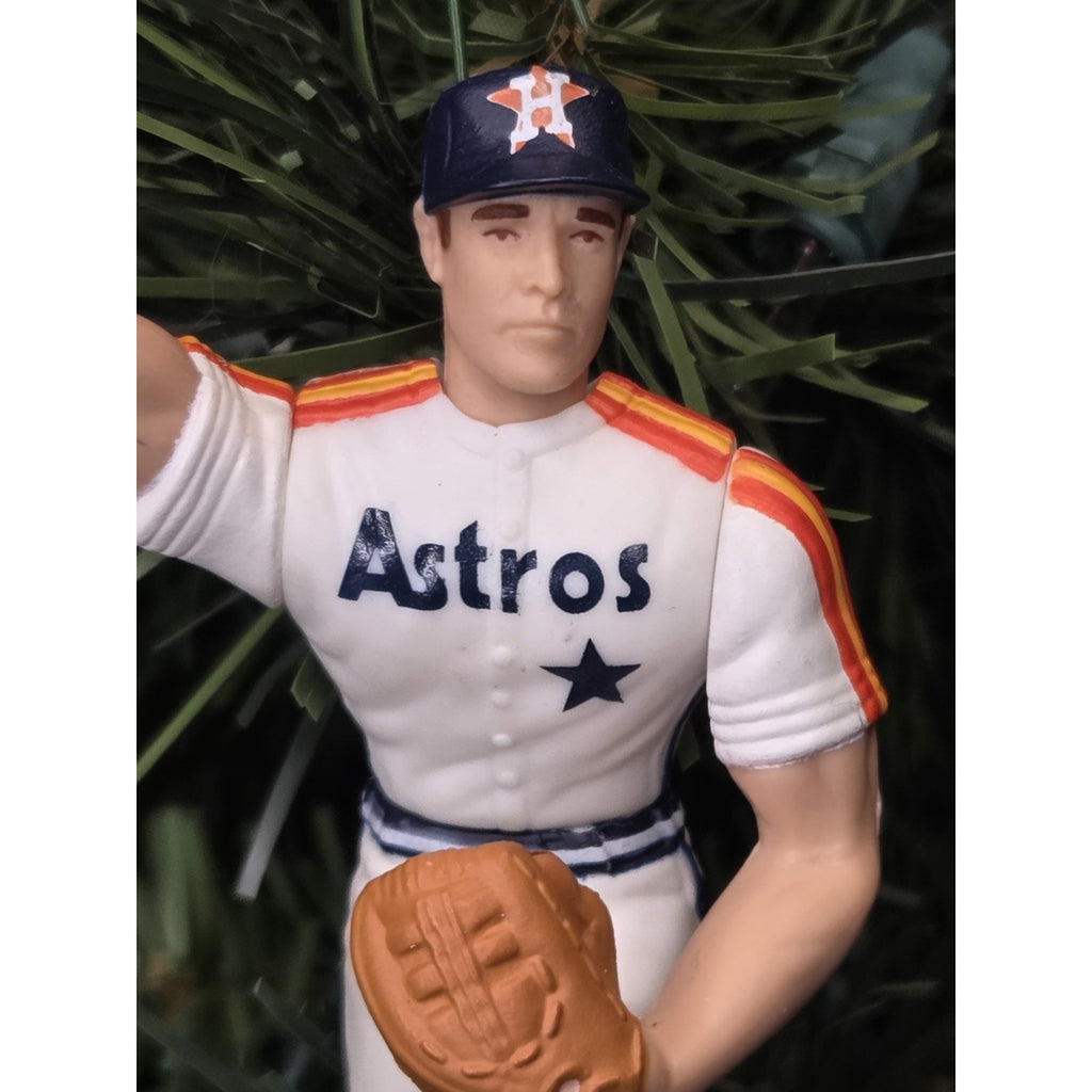 Nolan Ryan Houston Astros Baseball MLB Xmas Tree Holiday Ornament vtg Jersey #34