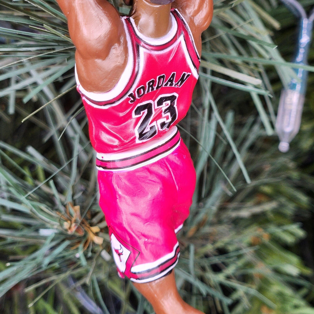 Michael Jordan Chicago Bulls NBA Basketball Xmas Ornament Holiday vtg Jersey 23