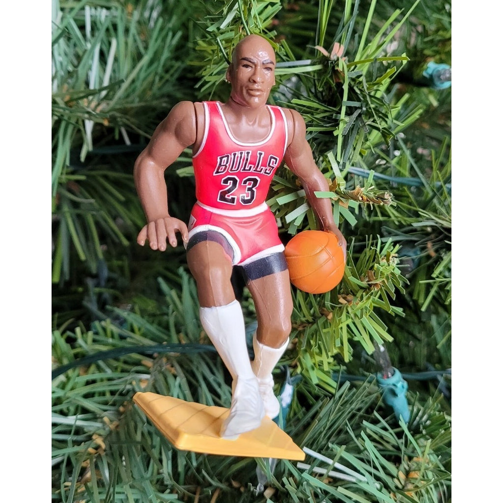 Michael Jordan Chicago Bulls NBA Basketball Xmas Ornament Holiday vtg Jersey 23