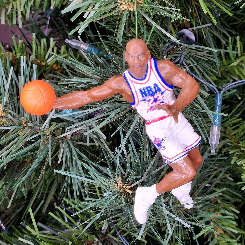 Michael Jordan All Star East Chicago Bulls NBA Basketball Xmas Ornament Jersey