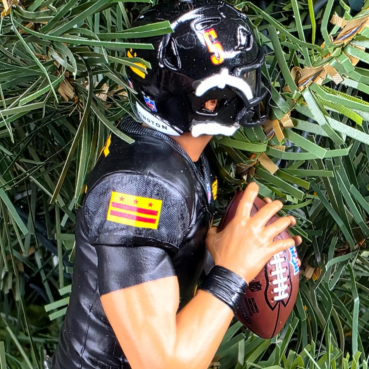 Jayden Daniels Washington Commanders Football NFL Xmas Ornament Holiday Jersey 5