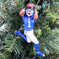 Malik Nabers New York Giants Football NFL Xmas Tree Ornament Holiday Jersey #1
