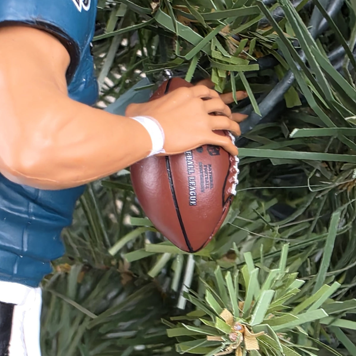 Jalen Hurts Philadelphia Eagles Football NFL Xmas Ornament Holiday Jersey #1