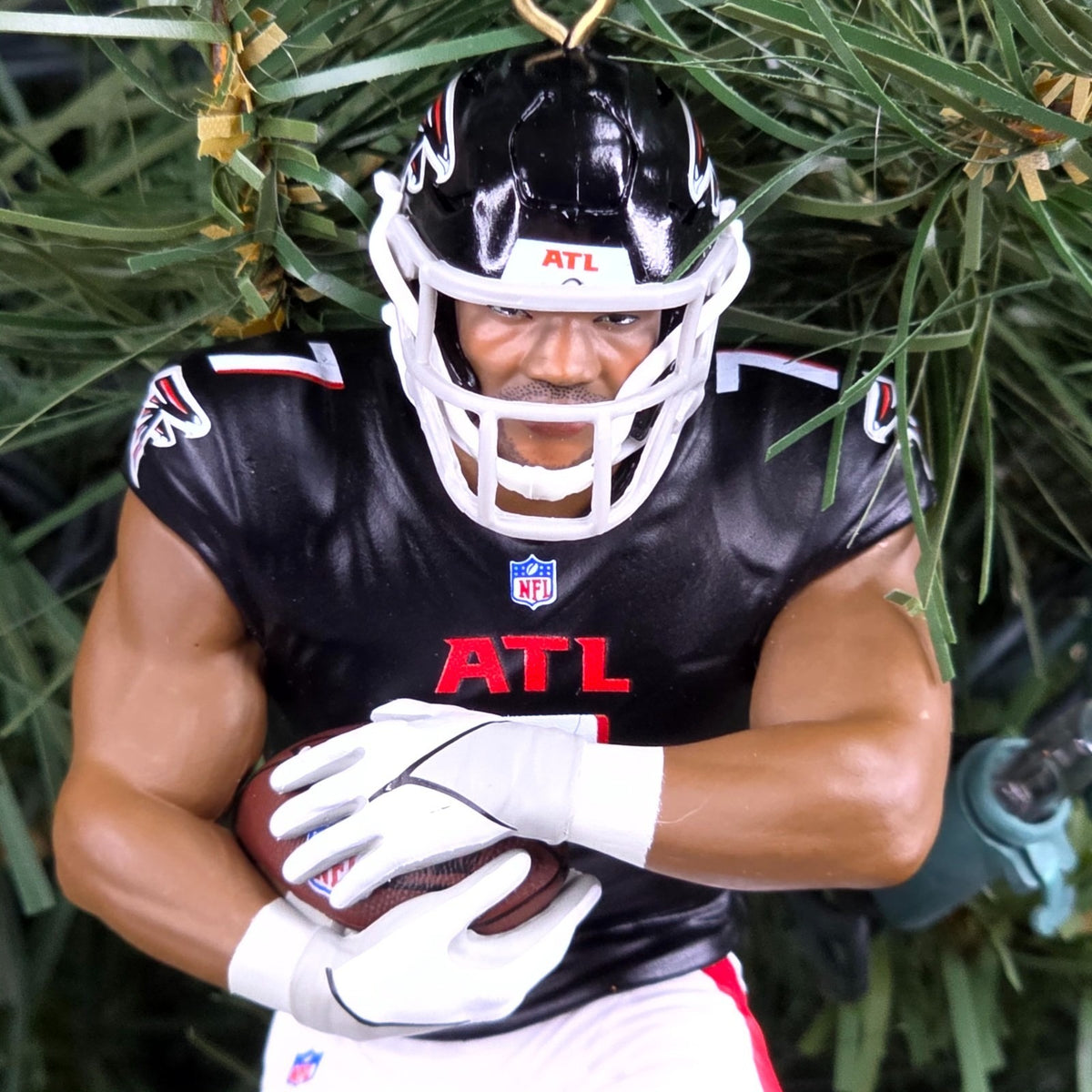 Bijan Robinson Atlanta Falcons Football NFL Xmas Tree Ornament Holiday Jersey #7