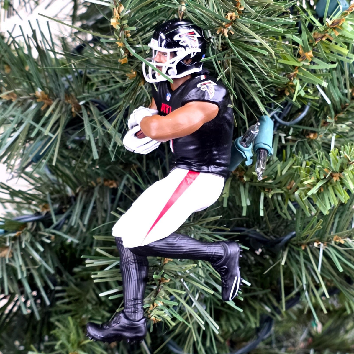 Bijan Robinson Atlanta Falcons Football NFL Xmas Tree Ornament Holiday Jersey #7