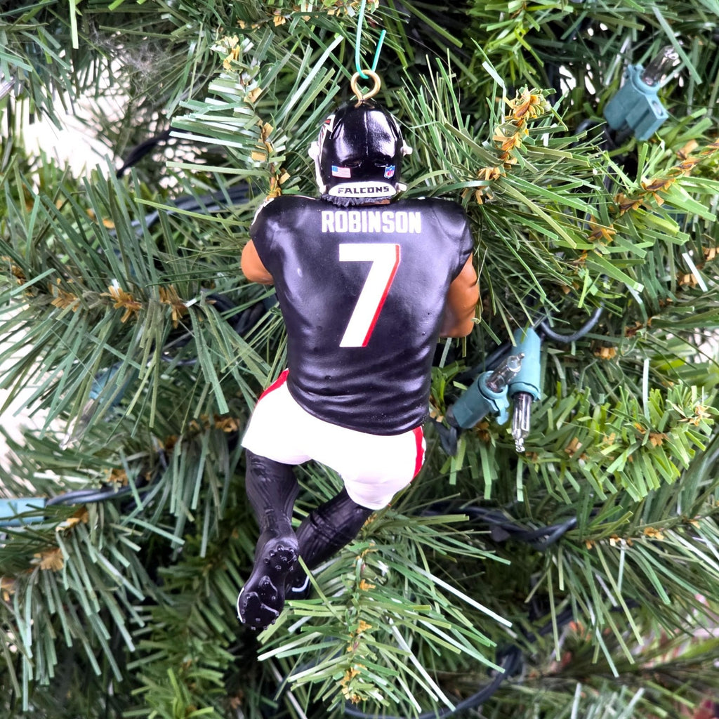 Bijan Robinson Atlanta Falcons Football NFL Xmas Tree Ornament Holiday Jersey #7