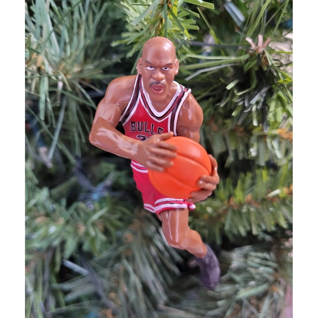 Michael Jordan Chicago Bulls NBA Basketball Xmas Ornament Holiday vtg Jersey 23