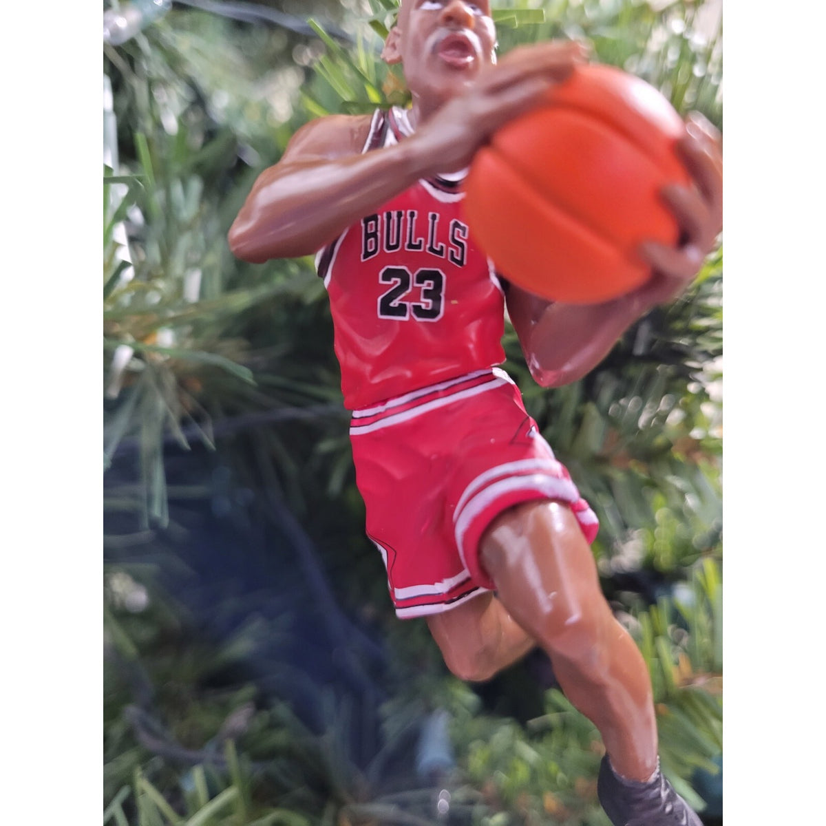 Michael Jordan Chicago Bulls NBA Basketball Xmas Ornament Holiday vtg Jersey 23