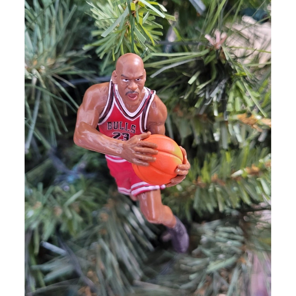 Michael Jordan Chicago Bulls NBA Basketball Xmas Ornament Holiday vtg Jersey 23